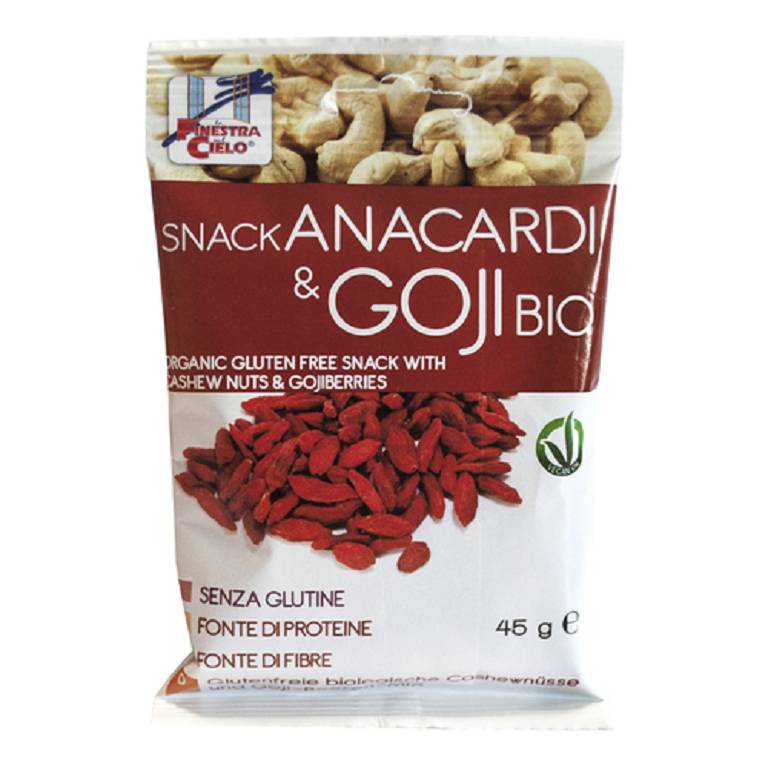 ANACARDI GOJI 45G BIO SNACK