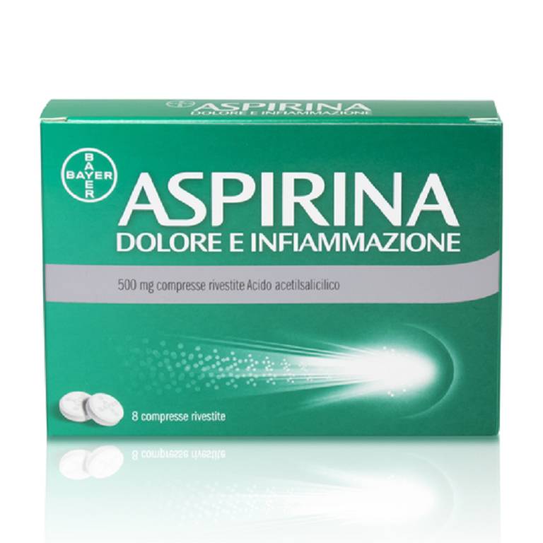 ASPIRINA DOLORE INF*8CPR 500MG