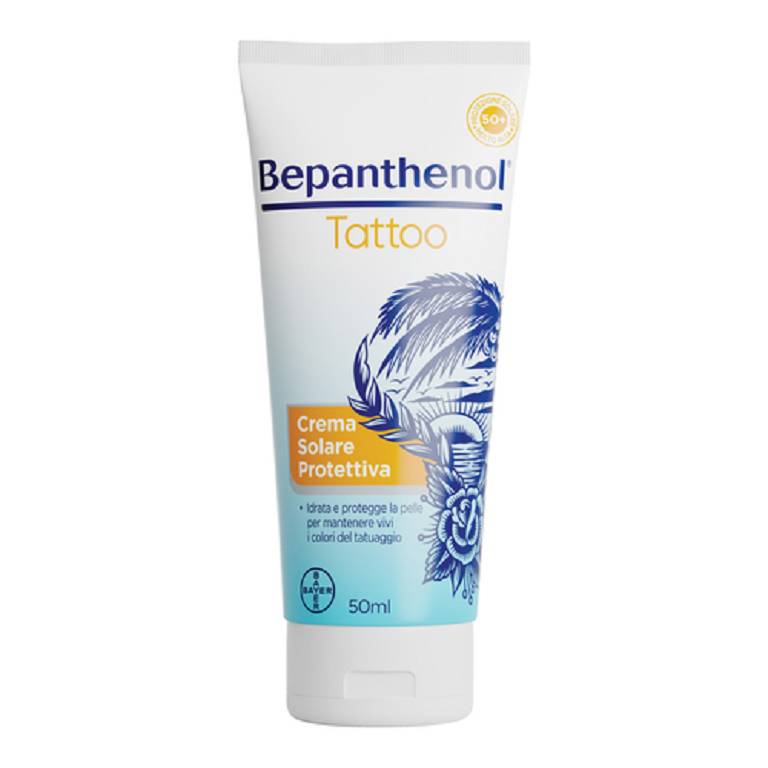 BEPANTHENOL TATTOO CREMA SOL