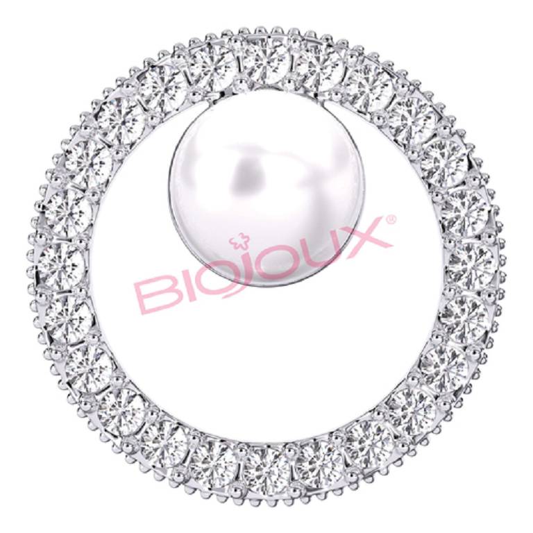 BJT985 ORECCHINI PEARL CRYSTAL