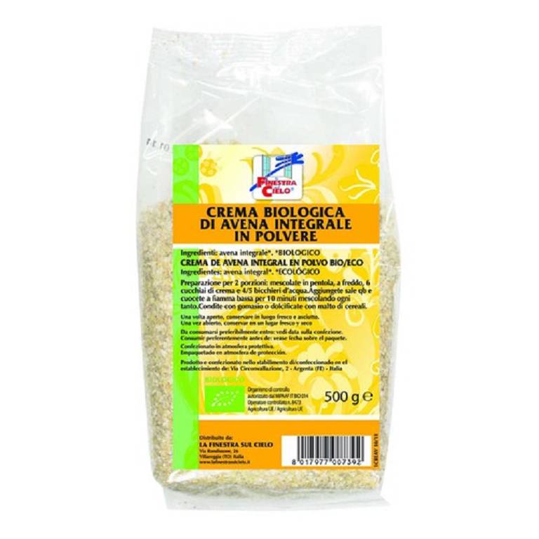 CREMA AVENA INT BIO 500G