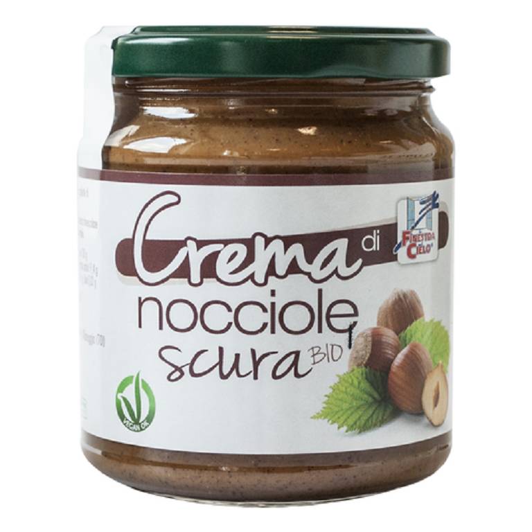 CREMA NOCCIOLE SCURA 300G BIO