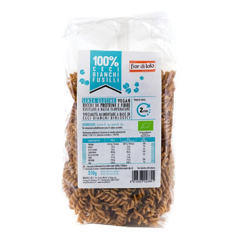 FUSILLI CECI BIANCHI BIO 250G