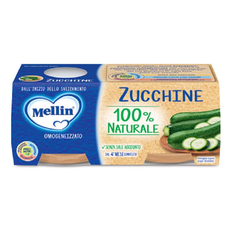 MELLIN OMOG ZUCCHINE 2X80G