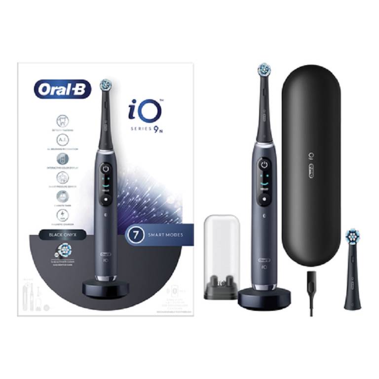 ORALB IO 9 BLACK SPAZZ+2REFILL