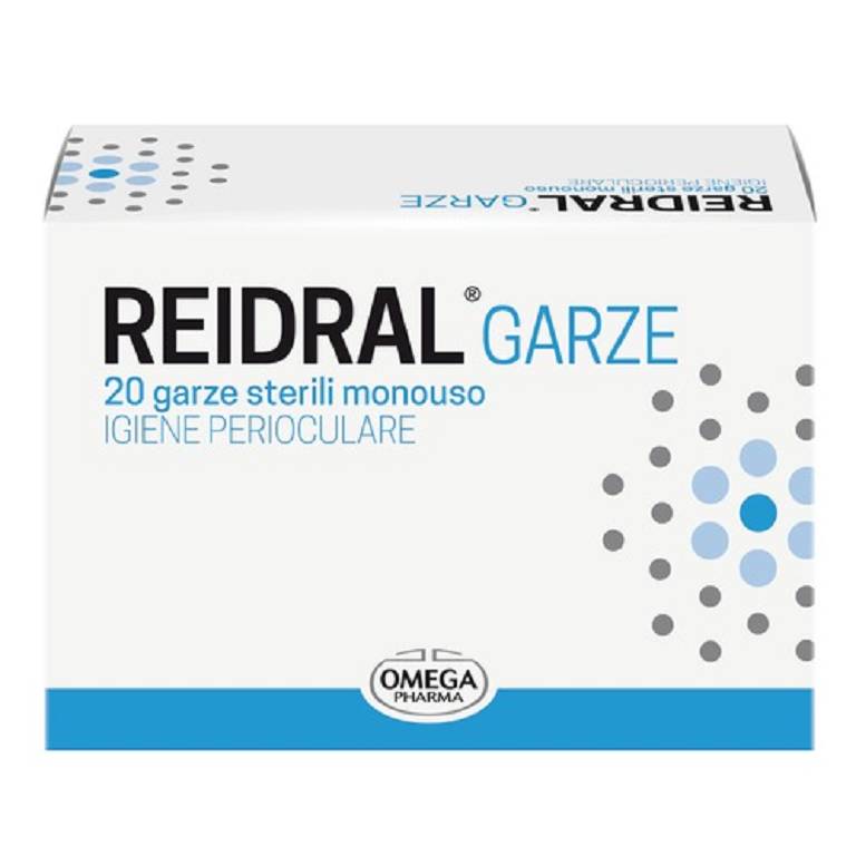 REIDRAL GARZE OCULARI 20PZ