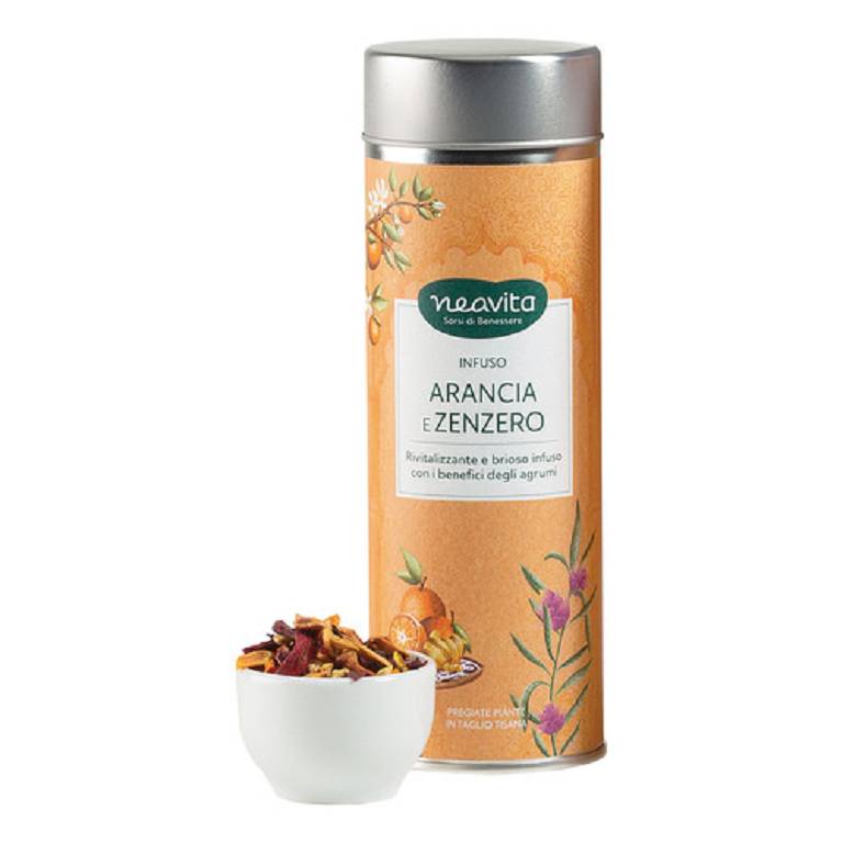 SILVER TIN ARANCIA ZENZERO