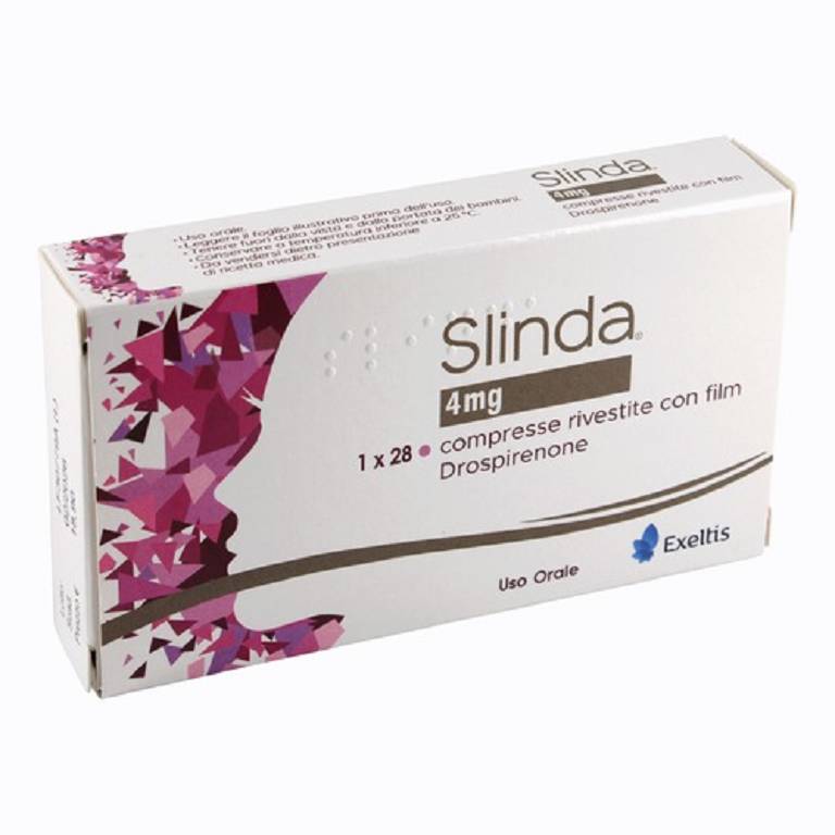 SLINDA*24CPR RIV 4MG+4CPR