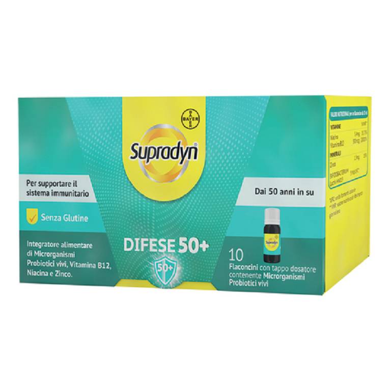 SUPRADYN DIFESE 50+ 10FL 10ML