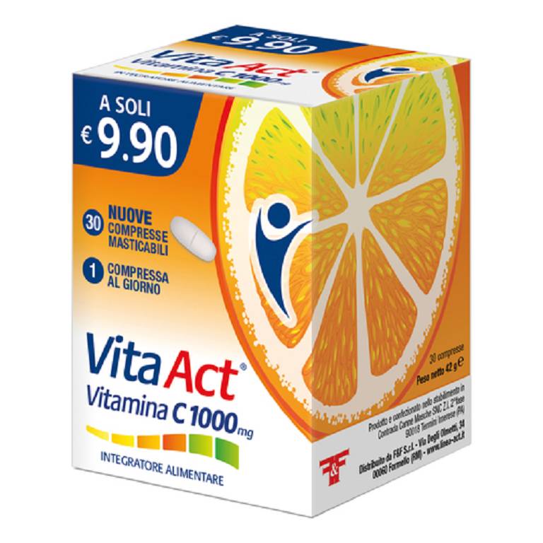 VITAMINA C ACT 1000 30CPR MAST